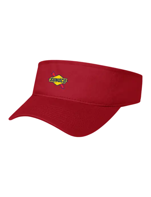Red Cap Visor w/Sunoco Logo