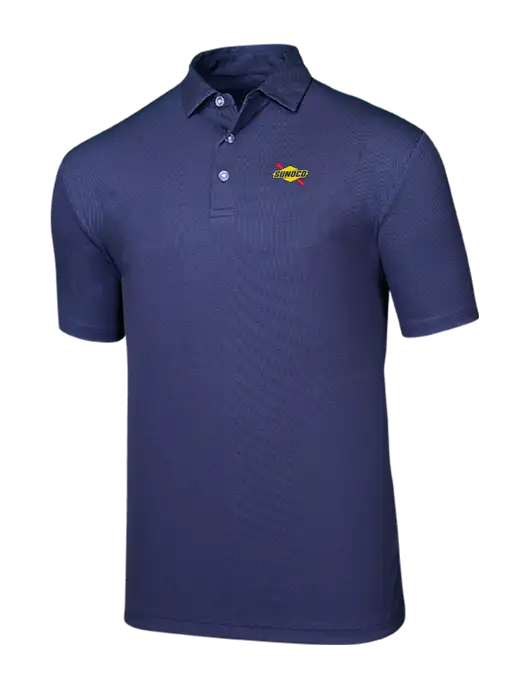 Callaway Birdseye Navy Polo w/Sunoco Logo