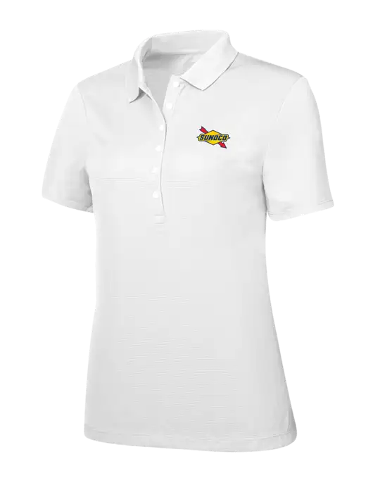 Callaway Womens Ottoman Bright White Polo w/Sunoco Logo