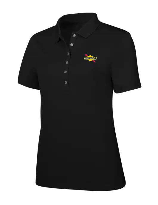 Callaway Womens Ottoman Black Polo w/Sunoco Logo