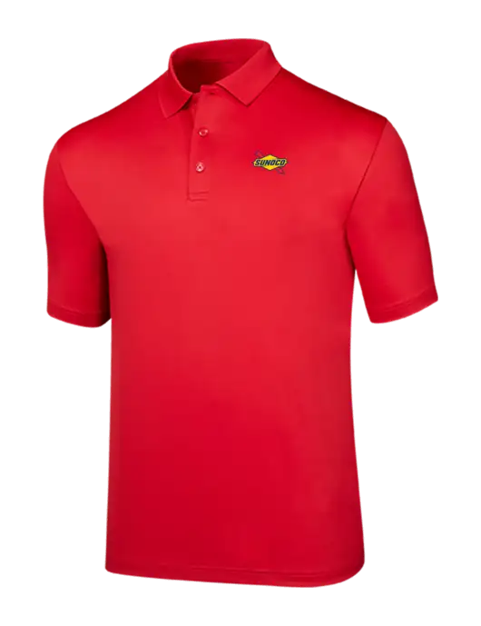 Callaway Opti-Dri Red Chev Polo w/Sunoco Logo