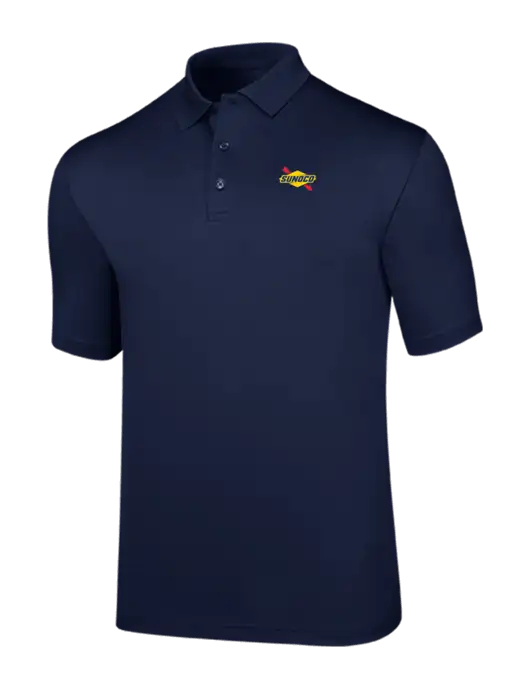 Callaway Opti-Dri Navy Chev Polo w/Sunoco Logo