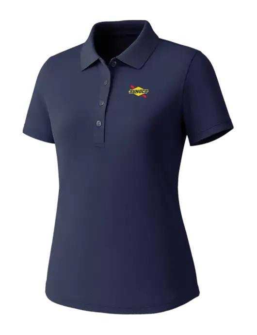 Callaway Womens Core Navy Performance Polo w/Sunoco Logo