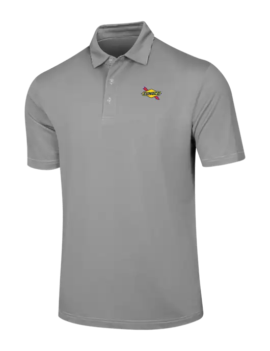 Callaway Navy Fine Line Stripe Polo w/Sunoco Logo