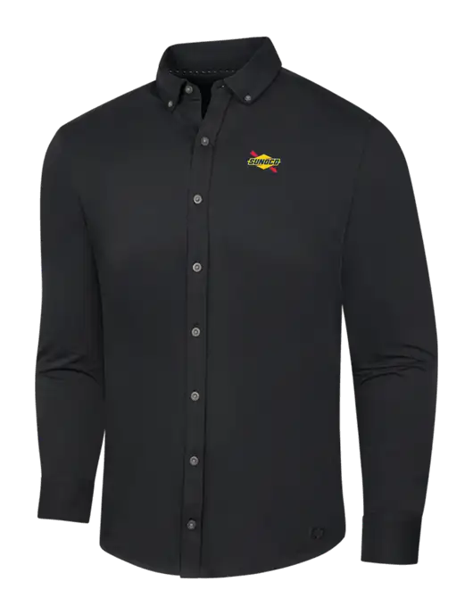 OGIO Blacktop Modern Code Stretch Button-Up Shirt w/Sunoco Logo