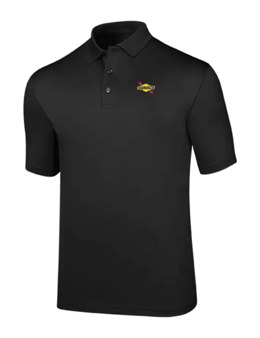 Callaway Opti-Dri Black Chev Polo w/Sunoco Logo