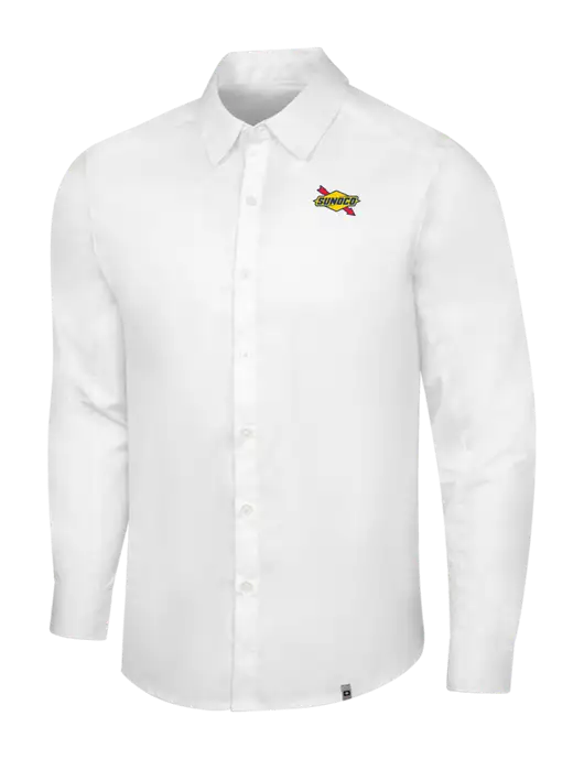 OGIO White Commuter Woven Shirt w/Sunoco Logo