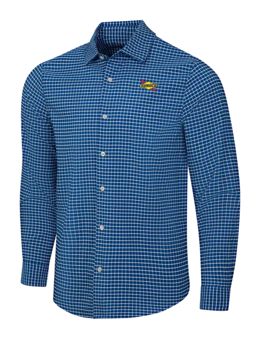 Navy/White City Stretch Shirt w/Sunoco Logo