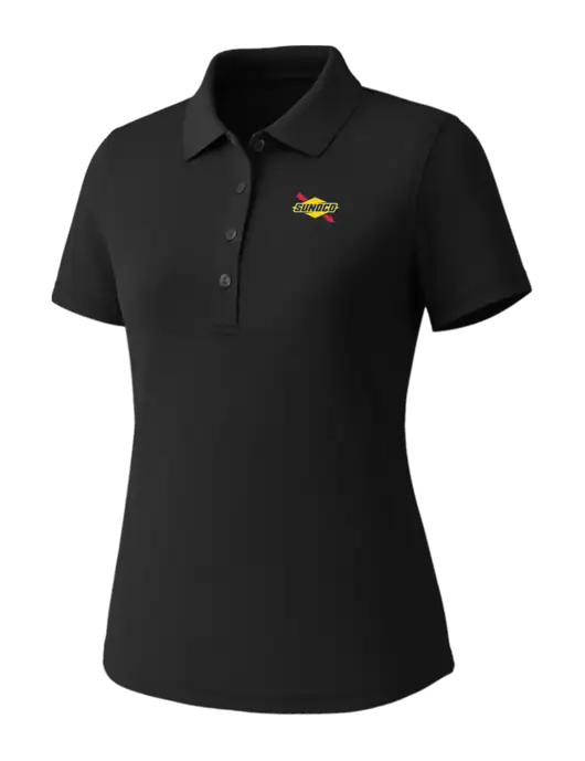 Callaway Womens Core Black Performance Polo w/Sunoco Logo