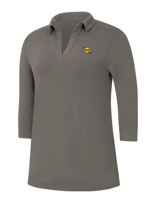 Womens Dark Grey Luxe Knit Tunic w/Sunoco Logo