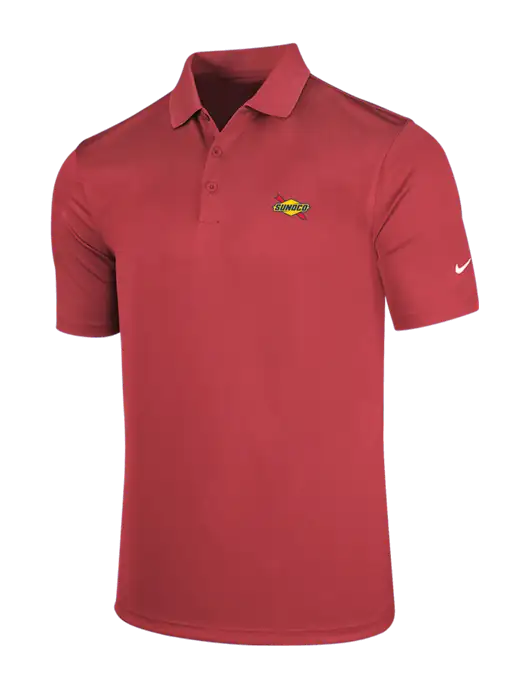 NIKE Red Dri-Fit Players Victory Polo w/Sunoco Logo