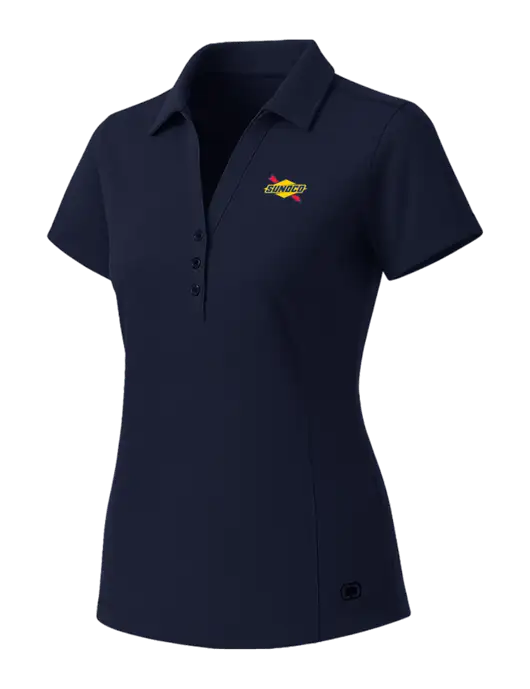 OGIO Womens Navy ONYX Polo w/Sunoco Logo