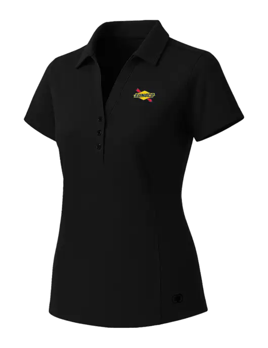 OGIO Womens Blacktop ONYX Polo w/Sunoco Logo