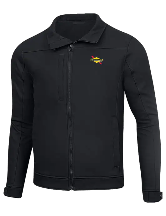Cornerstone Charcoal Duck Bonded Soft Shell Jacket w/Sunoco Logo