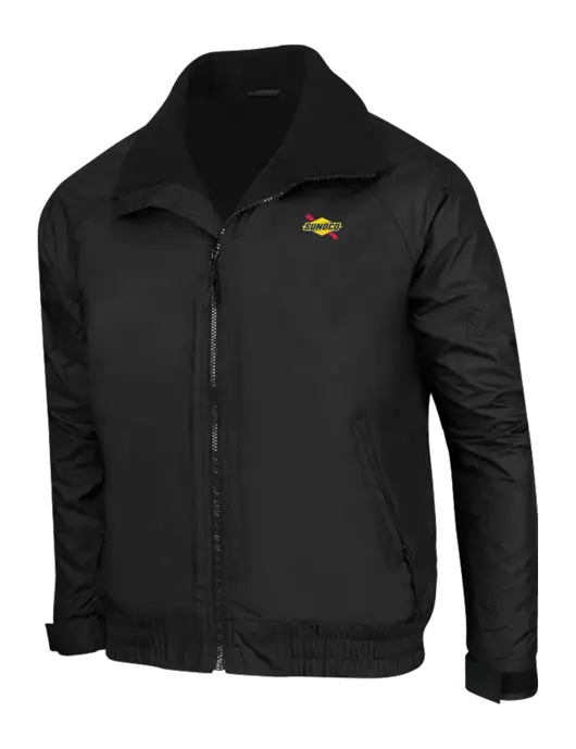 True Black/True Black Classic Competitor Jacket w/Sunoco Logo
