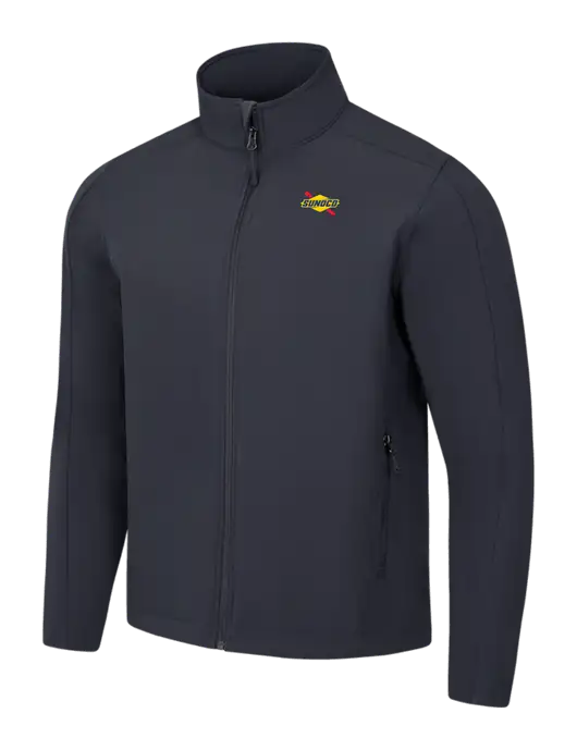 Charcoal Grey Core Soft Shell Jacket w/Sunoco Logo