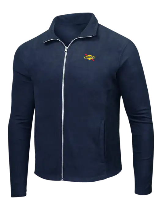 Navy Microfleece Jacket w/Sunoco Logo