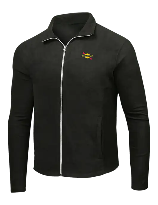 Black Microfleece Jacket w/Sunoco Logo
