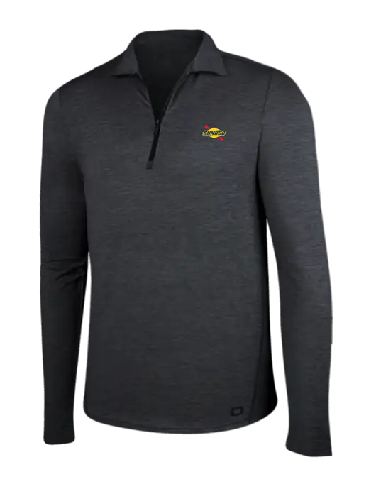 OGIO Blacktop Heather Endurance Force 1/4 Zip w/Sunoco Logo