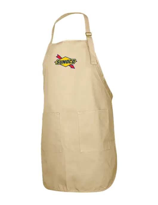 Full-Length Stone Apron With Pockets w/Sunoco Logo
