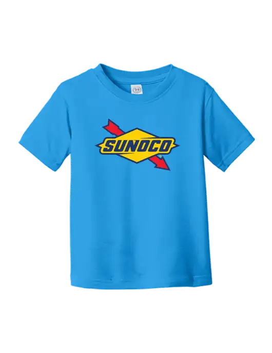Rabbit Skins Cobalt Toddler Fine Jersey Tee w/Sunoco Logo