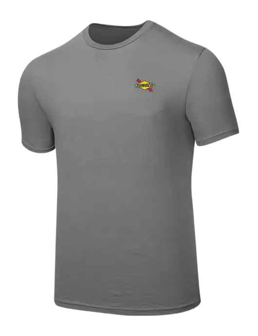 Seriously Soft Medium Grey T-Shirt w/Sunoco Logo
