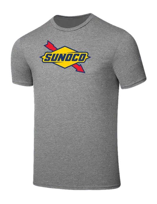 Seriously Soft Grey Frost T-Shirt w/Sunoco Logo