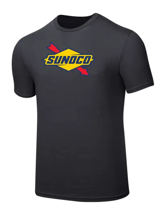 Seriously Soft Charcoal T-Shirt w/Sunoco Logo