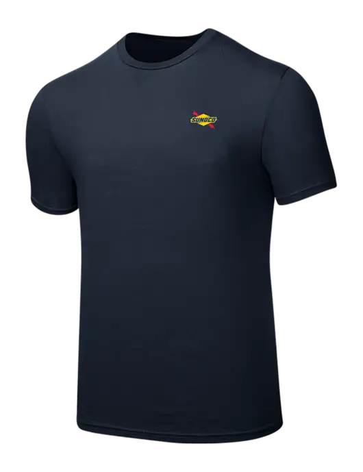 Seriously Soft Navy T-Shirt w/Sunoco Logo