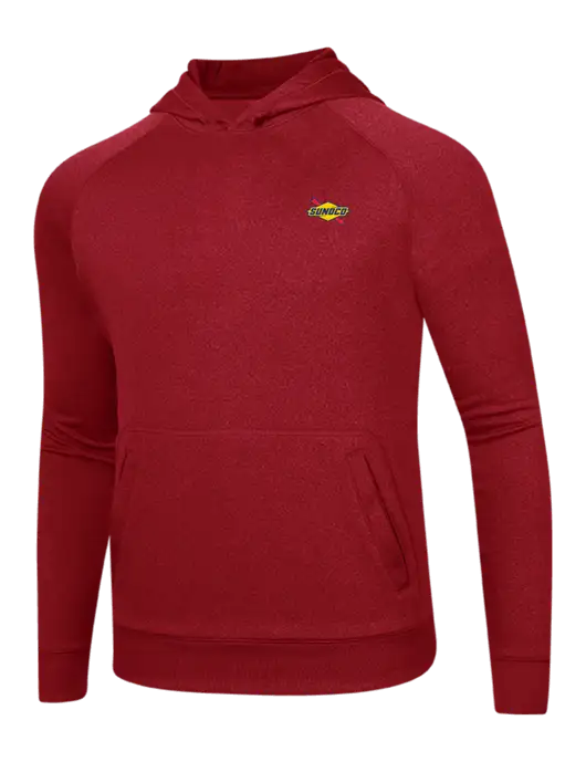 Tech True Red Fleece Hooded Sweatshirt w/Sunoco Logo