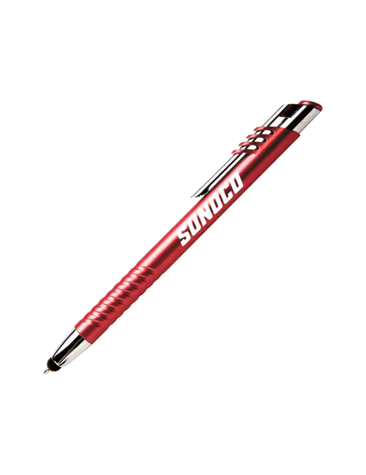 Schirhart Red Stylus Pen - Blue Ink w/Sunoco Logo