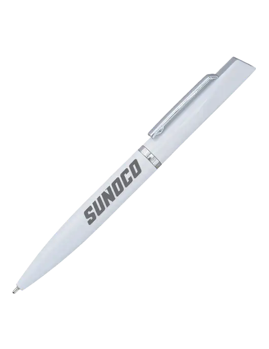 Santos White Pen - Black Ink w/Sunoco Logo