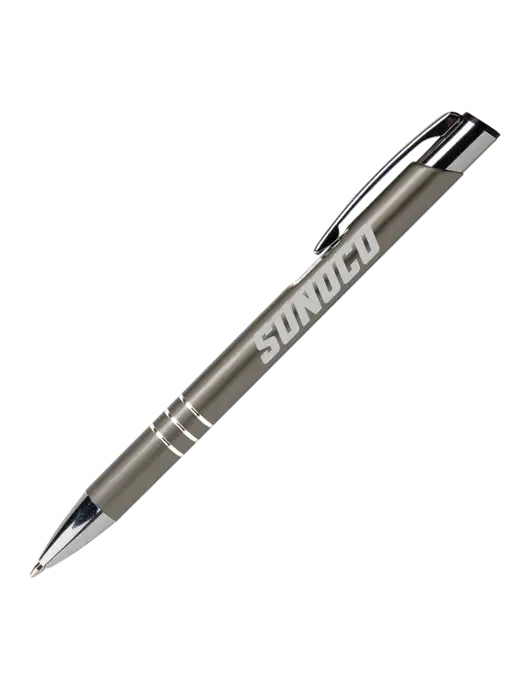 Laurent Gunmetal Pen - Black Ink w/Sunoco Logo