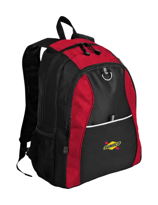 Honeycomb Red/Black Backpack w/Sunoco Logo