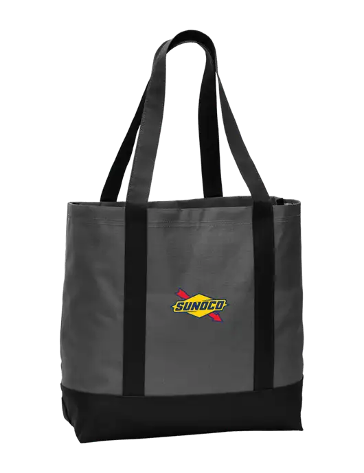 Carryall Charcoal/Black Day Tote Dark w/Sunoco Logo