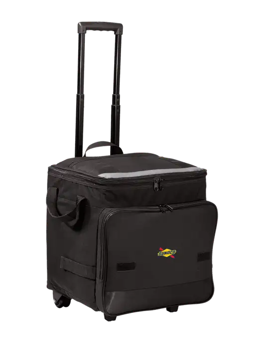 Black Rolling Cooler w/Sunoco Logo