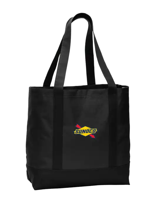 Carryall Black/Black Day Tote w/Sunoco Logo