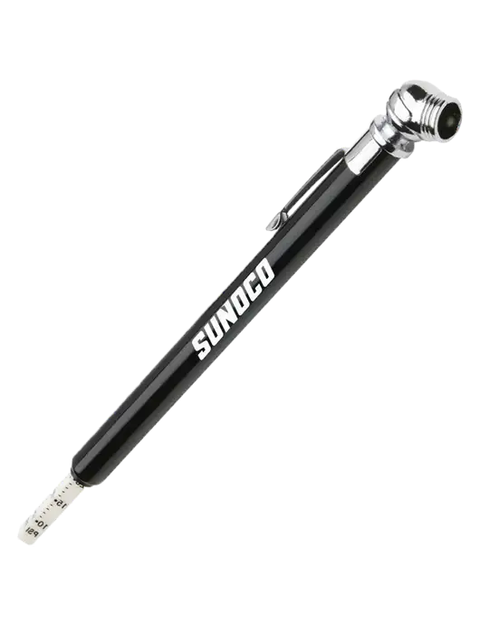 Quick View Black Tire Gauge w/Sunoco Logo