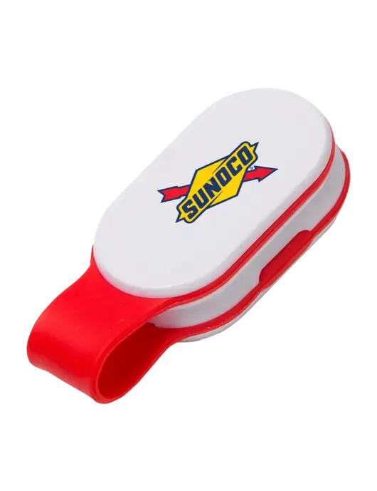 Magna Clip Red Personal Safety Light w/Sunoco Logo