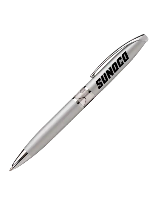 Illusion Silver Pen - Black Ink w/Sunoco Logo