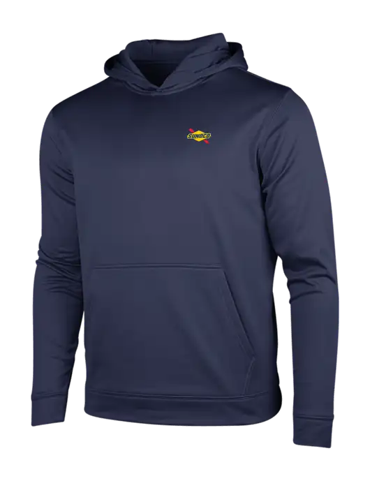 Navy Sport-Wick Fleece Hooded Pullover w/Sunoco Logo
