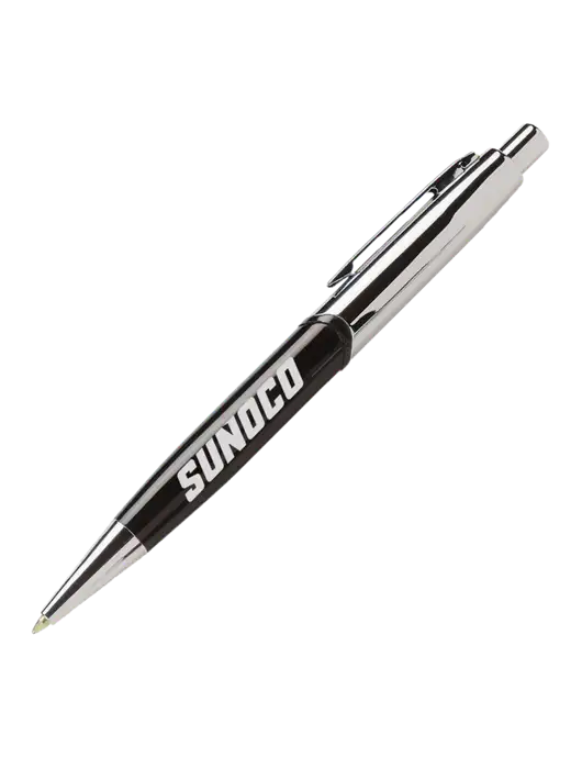 Chimera Black Pen - Black Ink w/Sunoco Logo