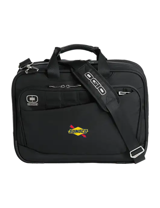 OGIO Black Element Laptop Messenger Bag w/Sunoco Logo