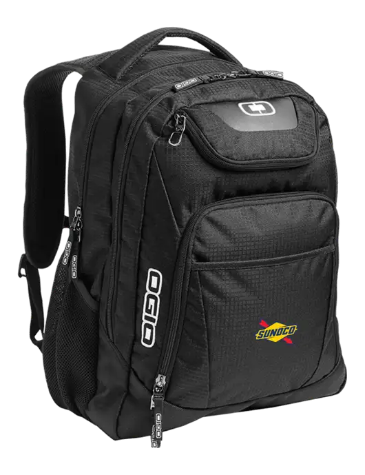 OGIO Black/Silver Excelsior Laptop Backpack w/Sunoco Logo