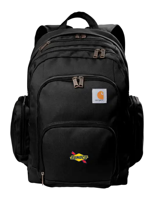 Carhartt Black Foundry Series Pro Backpack w/Sunoco Logo