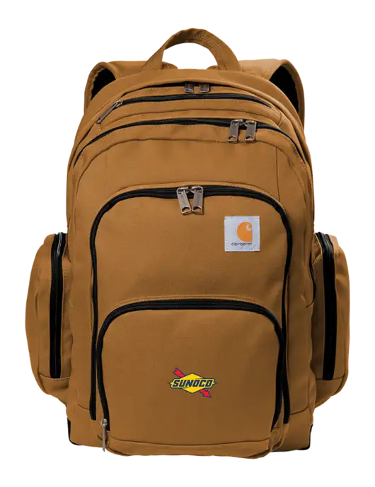 Carhartt Brown Foundry Series Pro Backpack w/Sunoco Logo