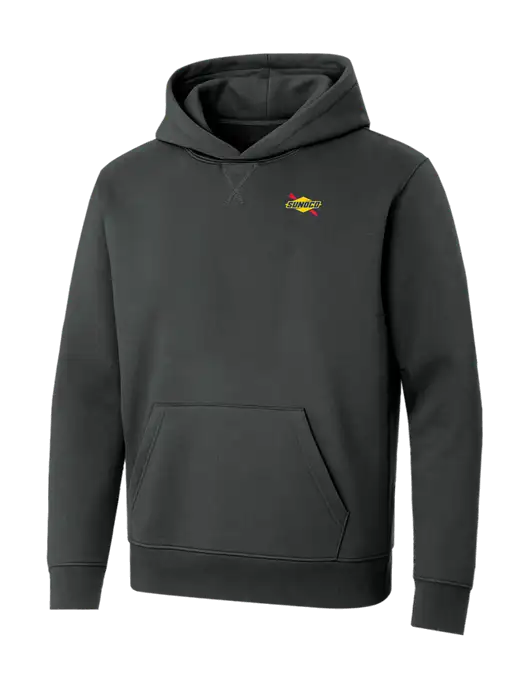 Allmade Charcoal Grey Organic French Terry Pullover Hoodie w/Sunoco Logo