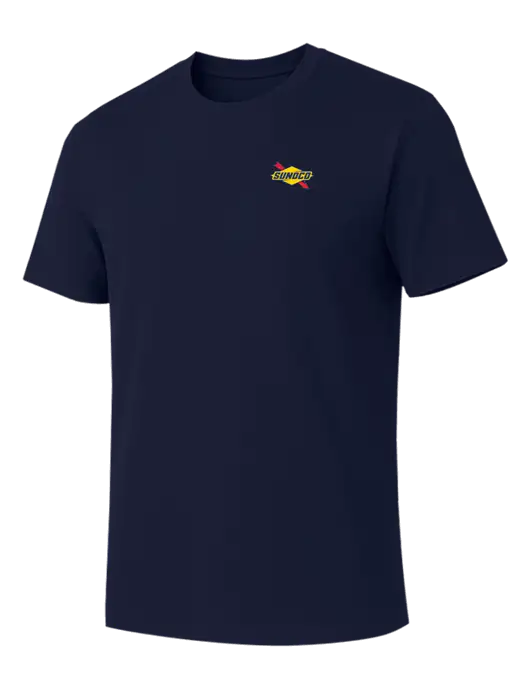 Allmade Dark Navy Organic Cotton Tee w/Sunoco Logo