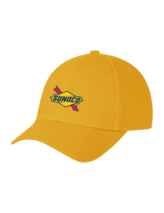 Yellow Gold Structured Cap Hook & Loop w/Sunoco Logo