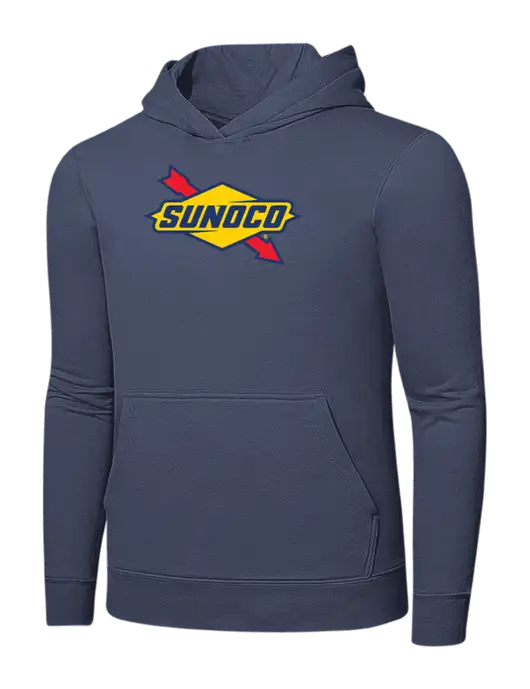 Steel Blue 7.8. oz Ring Spun Hooded Sweatshirt w/Sunoco Logo